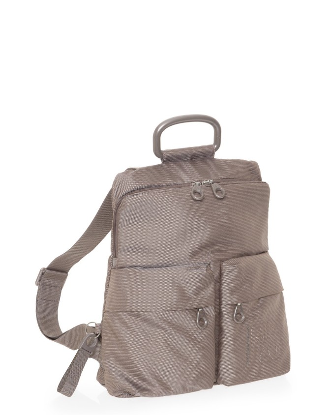  Mandarina Duck - Zaino donna con doppia tasca frontale in