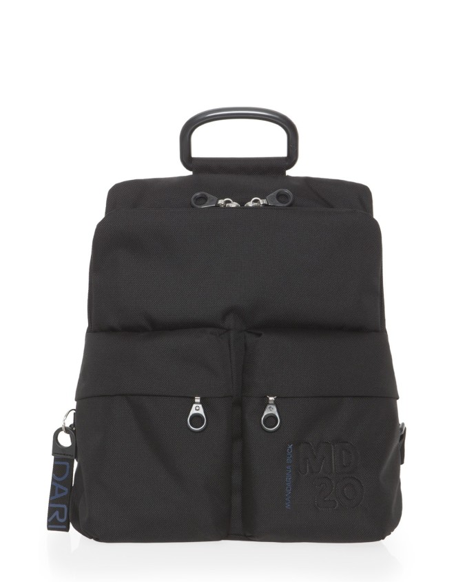  Mandarina Duck - Zaino donna con doppia tasca frontale in