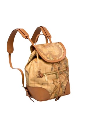 Alviero Martini Prima Classe -  Zaino con angoli in pelle Geo Classic 2