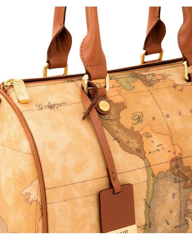 Alviero Martini Prima Classe - Borsa media a bauletto con tracolla Geo Classic