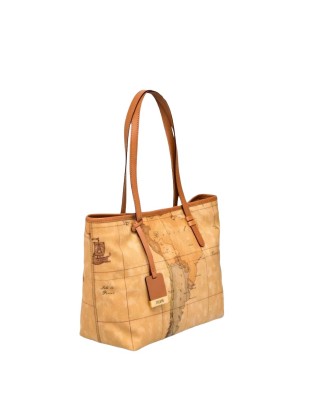 Alviero Martini Prima Classe -  Borsa shopping media con doppio manico Geo Classic 2