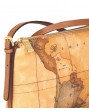 Alviero Martini Prima Classe -  Borsa mini a tracolla in tessuto stampato Geo Classic