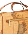 Alviero Martini Prima Classe -Borsa media a tracolla in tessuto Geo Classic