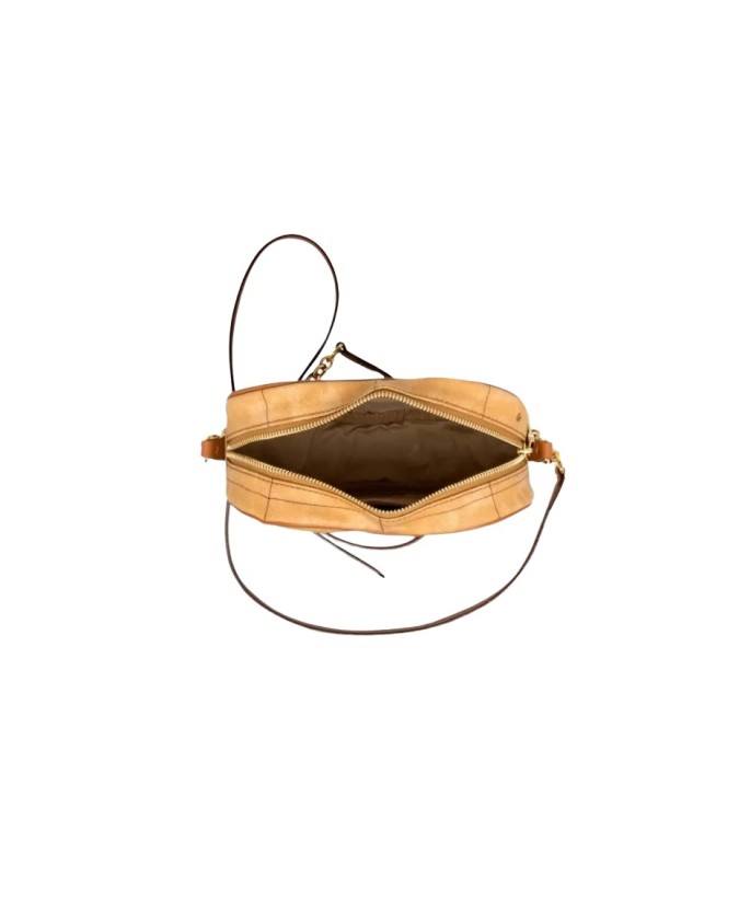 Alviero Martini Prima Classe - Mini borsa tracolla a cuore in tessuto Geo Classic