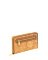 Alviero Martini Prima Classe - Portafogli grande in tessuto stampato Geo Classic con zip e tasca