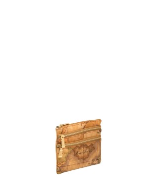Alviero Martini Prima Classe - Pochette media Geo Classic con tasche e zip 2