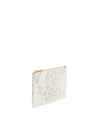 Alviero Martini Prima Classe - Pochette media rettangolare Geo White