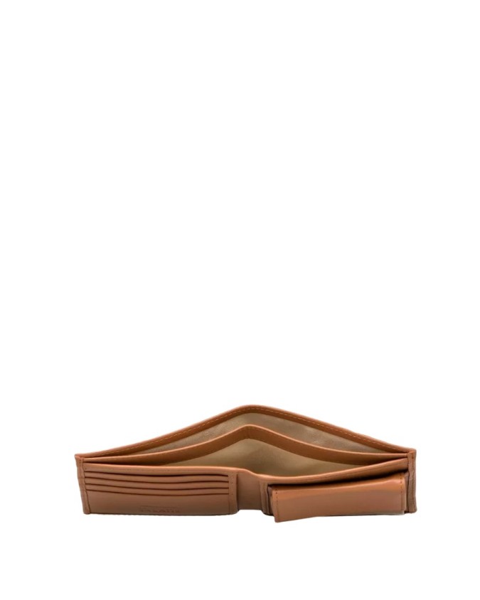 Alviero Martini Prima Classe - Portafogli Uomo in pelle naturale e tessuto goffrato Geo Classic