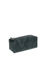 Alviero Martini Prima Classe - Astuccio in tessuto stampato con cartina geografica Geo Black