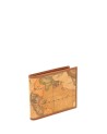 Alviero Martini Prima Classe - Portafogli in tessuto stampato con cartina geografica Geo Classic