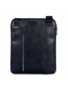 Piquadro - Borsello piatto uomo in pelle Blue Square