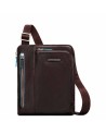 Piquadro - Borsello piatto uomo in pelle Blue Square