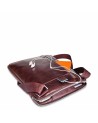 Piquadro - Borsello piatto uomo in pelle Blue Square