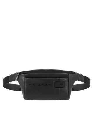 Piquadro - Marsupio Uomo in pelle con porta auricolari Urban 2