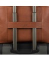 Piquadro - Cartellina sottile in pelle porta pc 14'' a due manici Black Square