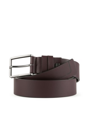 Piquadro - Cintura uomo con fibbia ad ardiglione PQJ