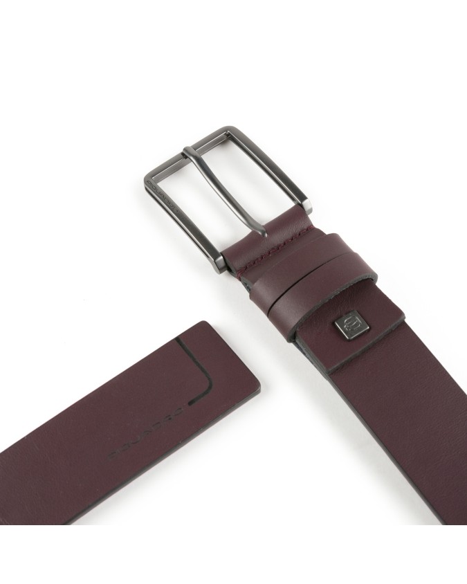 Piquadro - Cintura uomo con fibbia ad ardiglione PQJ
