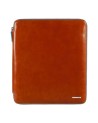 Piquadro - Portablocco sottile A4 in pelle con lampo Stationery