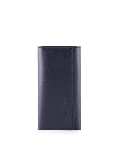 Piquadro - Portachiavi ad astuccio in pelle TAG