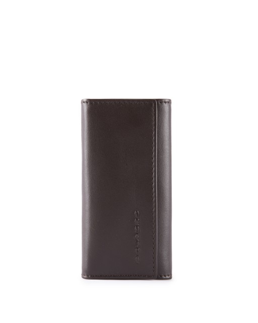 Piquadro - Portachiavi ad astuccio in pelle TAG