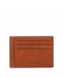 Piquadro - Bustina porta carte di credito in pelle Black Square