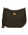  Bric's - Borsa a tracolla piatta in pelle sintetica Life
