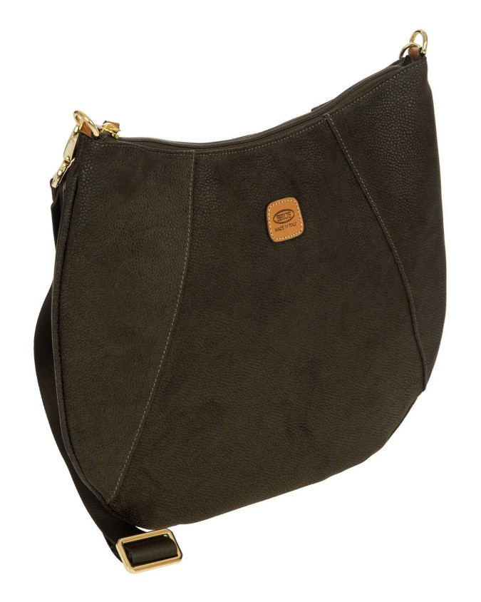 Bric's - Life Flat Synthetic Leather Shoulder Bag