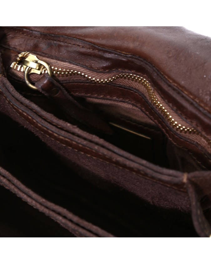 Campomaggi - Agnese Leather Flap Shoulder Bag