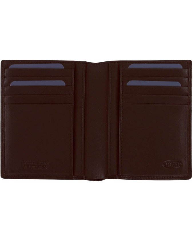 Bric's - Men's vertical nappa leather wallet