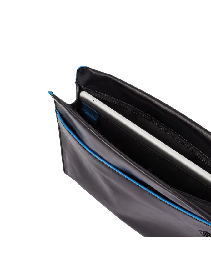 Piquadro - Pochette in pelle porta iPad® con tasca per Connequ