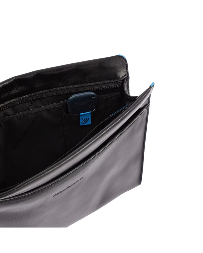 Piquadro - Pochette in pelle porta iPad® con tasca per Connequ