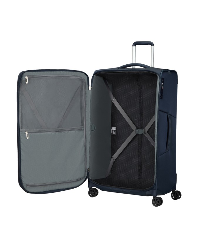 Samsonite - Trolley Grande in tessuto riciclato 4 Ruote Respark