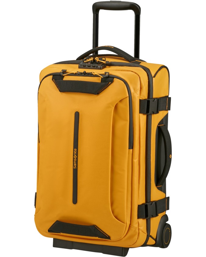 Samsonite - Borsone in tessuto riciclato con ruote a doppio comparto 55 cm Ecodiver