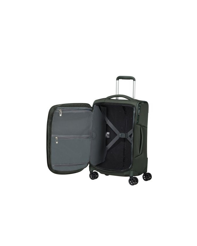 Samsonite - Trolley cabina in tessuto riciclato espandibile 4 ruote 55cm Respark