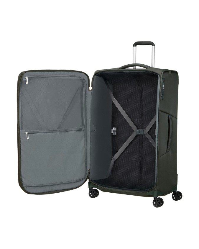 Samsonite - Trolley Grande in tessuto riciclato 4 Ruote Respark