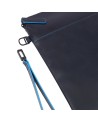 Piquadro - Pochette media in pelle zip around