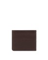 Piquadro - Portafoglio uomo in pelle naturale porta carte e protezione RFID