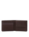 Piquadro - Portafoglio uomo in pelle naturale porta carte e protezione RFID
