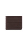 Piquadro - Portafoglio uomo in pelle con porta documenti e protezione RFID