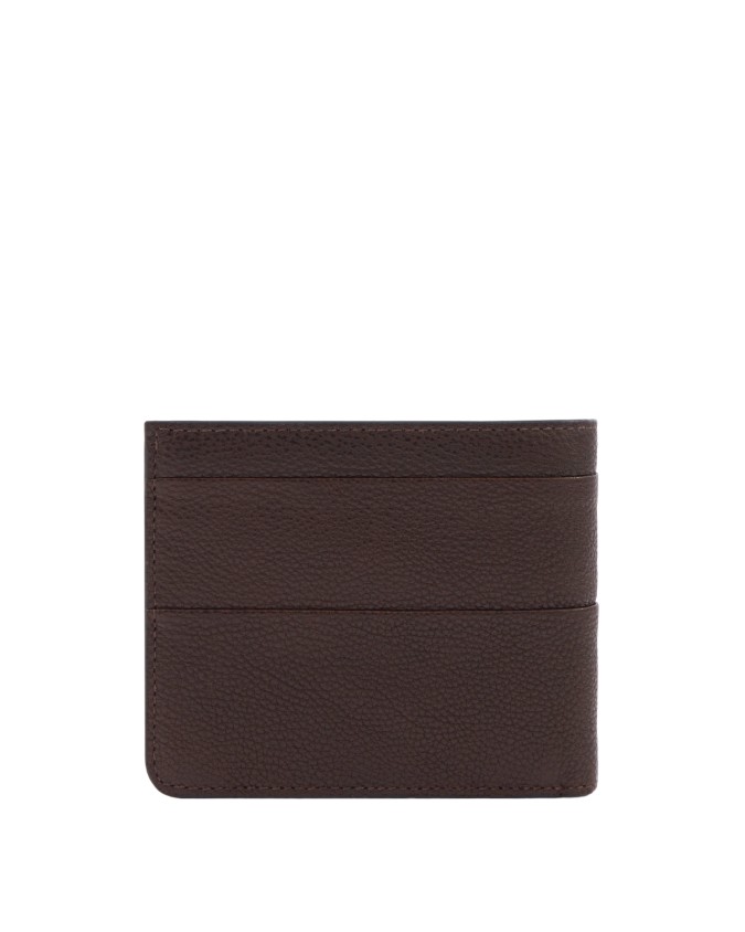 Piquadro - Portafoglio uomo in pelle con porta documenti e protezione RFID