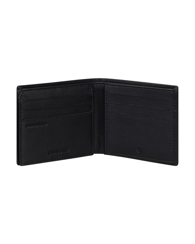 Samsonite - Portafoglio uomo in pelle con porta monete Attack 2 Slg