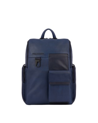  Piquadro - Zaino uomo in pelle porta pc 15'' Finn