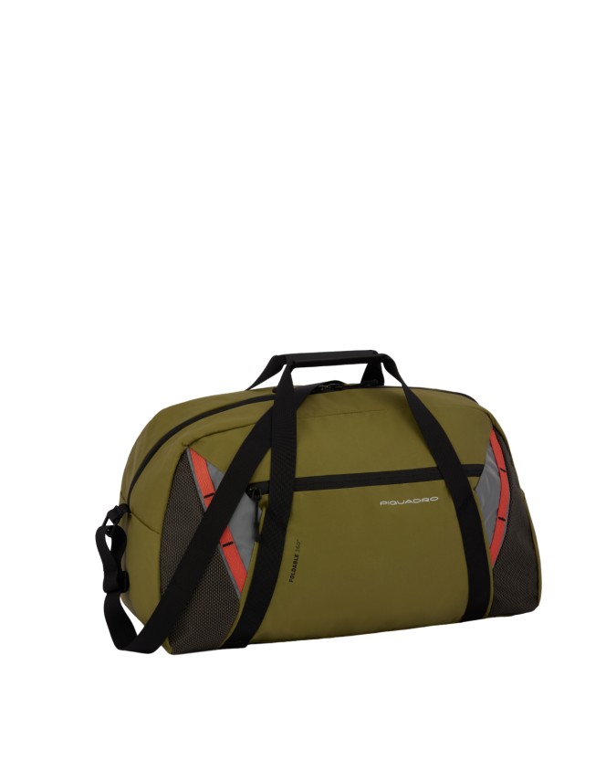Piquadro - Borsone pieghevole in tessuto riciclato Foldable