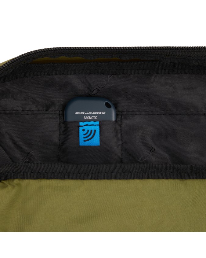 Piquadro - Borsone pieghevole in tessuto riciclato Foldable