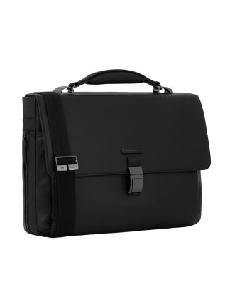 Piquadro - Cartella in pelle porta pc 15,6" espandibile Modus Special 2