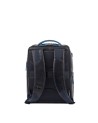 Piquadro - Zaino in pelle porta 15,6" e porta iPad® Blue Square