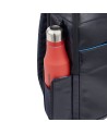 Piquadro - Zaino in pelle porta 15,6" e porta iPad® Blue Square