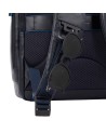 Piquadro - Zaino in pelle porta 15,6" e porta iPad® Blue Square