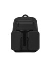  Piquadro - Zaino in nylon porta pc 14" con tasca impermeabile