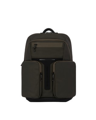 Piquadro - Zaino in nylon porta pc 14" con tasca impermeabile 2